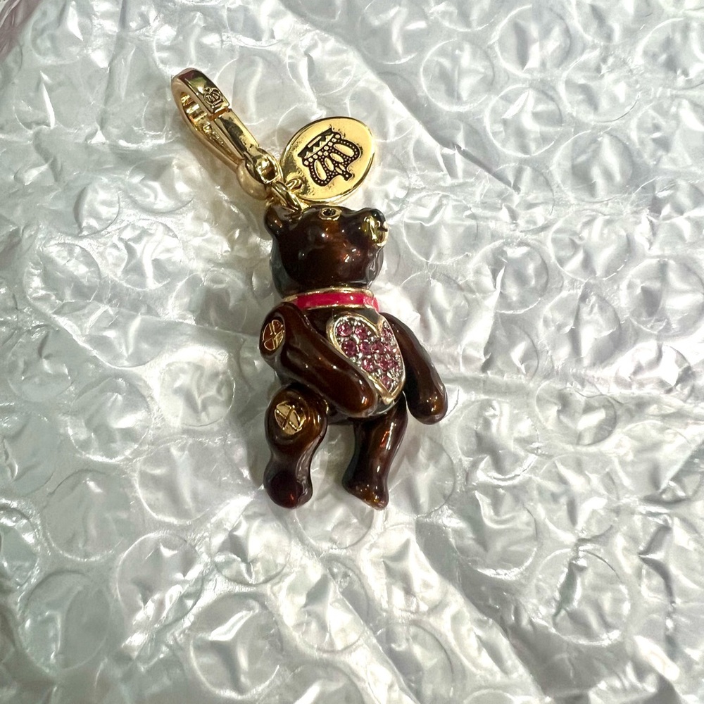 👑✅PRICE FIRM✅ Juicy Couture Adorable Gold and Brown Bear Charm - Picture 6 of 11
